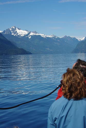 Mt Alfred, Queens Reach, an arm of Jervis Inlet