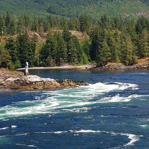 Skookumchuck Narrows and Sechelt Rapids, BC