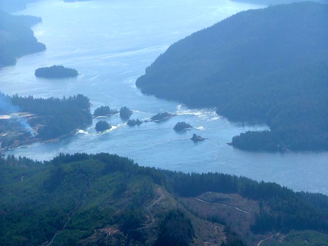 Skookumchuck Narrows and Sechelt Rapids, BC