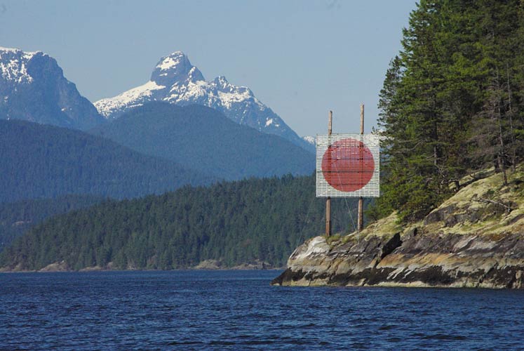 Mt Churchill, Mt Spencer and Marborough Heights viewed from the Agamemnon Channel